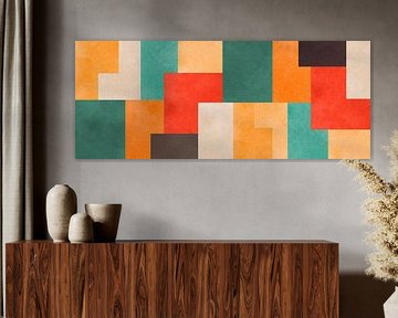 Bunte geometrische Komposition 5