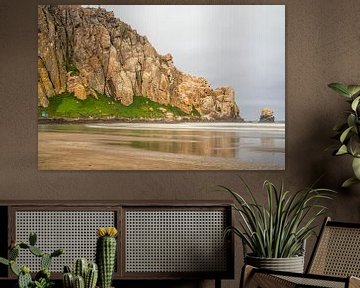 Groene Patch - Morro Rock van Joseph S Giacalone Photography