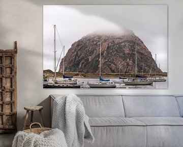 Morro rots nevelig van Joseph S Giacalone Photography