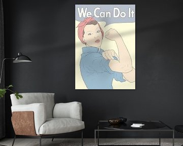 we can do it von poportret posters