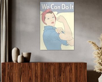 we can do it van poportret posters