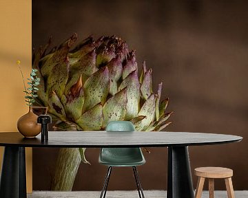 Artichoke with brown. by Alie Ekkelenkamp
