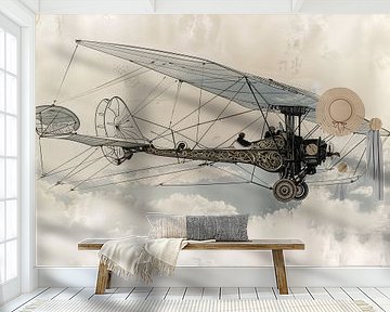 Drawing, imaginary plane -2