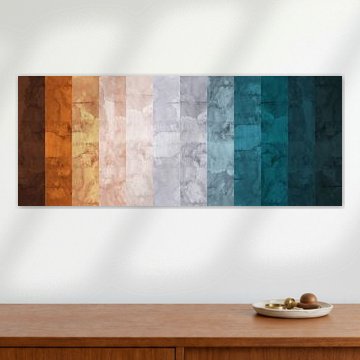 Abstracte aquarel B van Vitor Costa