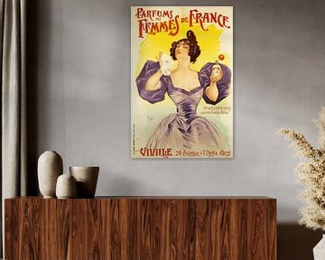 Jean de Paleologue - Parfums Des Femmes De France (1896) van Peter Balan
