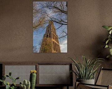 Domturm Utrecht vom Domplein aus an einem sonnigen Tag - 3 von Tux Photography