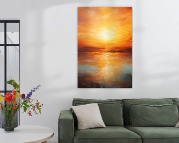 Zonsondergang van Imagine