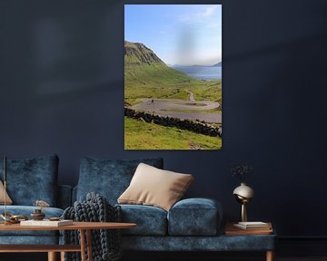 Faroe Islands | scenery | winding road | adventure