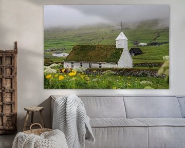 Faroe Islands | church | landscape