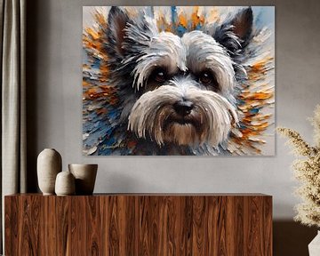 Mini Schnauzer Magie: Leg de vonk van je harige vriend vast van Johannas Art Creations