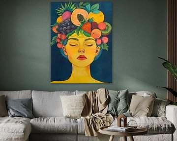 Vrouw abstract van Imagine