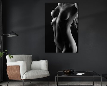 artistique bodyscape nue éclairage discret sur Arjan Groot