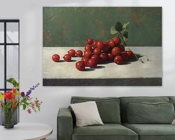 Baies rouges | Baie rouge réfléchissante Repose sur Caprices d'Art