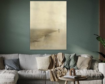 Alleen op de wereld van Japandi Art Studio