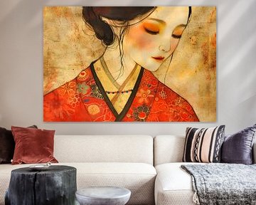 Japanische Porträtmalerei