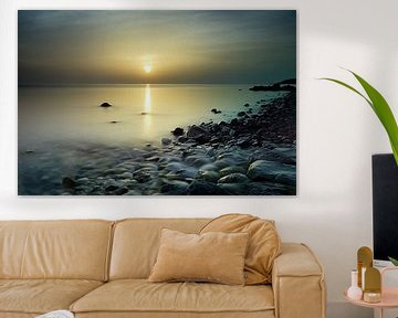 Sonnenaufgang Ägäisches Meer Samos Griechenland von John Leeninga