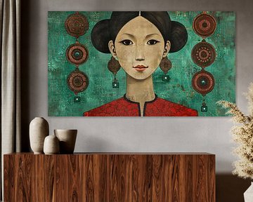 Japans portret van Egon Zitter