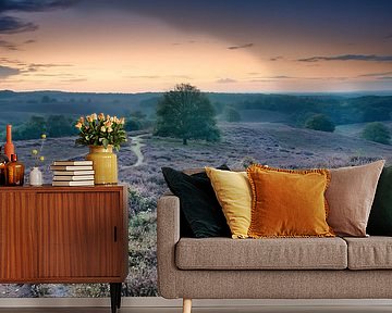 Heather on the Posbank by John Leeninga