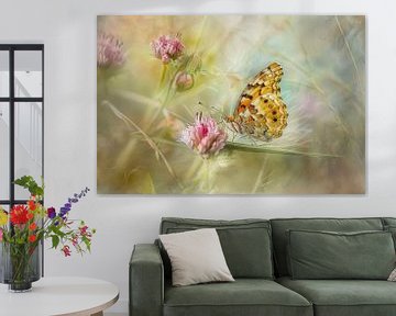 Vlinder - schilderachtig van Joriali abstract en digitale kunst