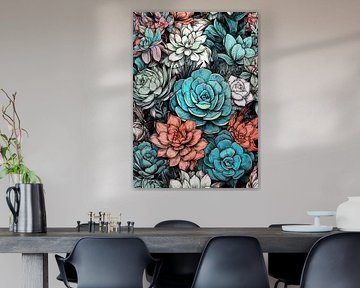 Succuletnatuur kunst 66 #botanisch