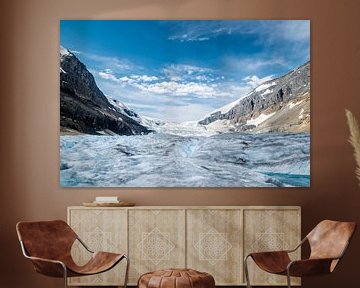 Athabasca Gletsjer van Peter Vruggink