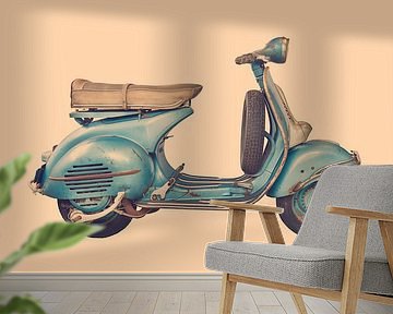 The Vintage Vespa by Martin Bergsma
