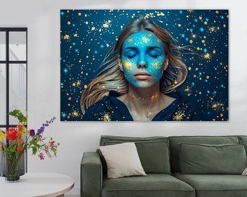 Portret met van Goghinvloed