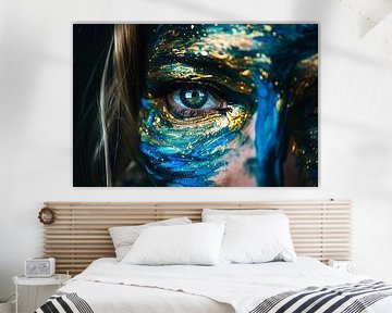 Portret met van Goghinvloed