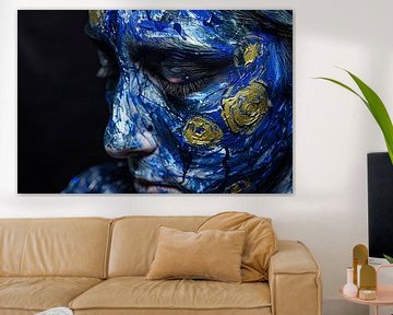 Portret met van Goghinvloed