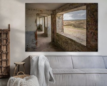 Old German bunker on the island Terschelling in the Netherlands by Tonko Oosterink