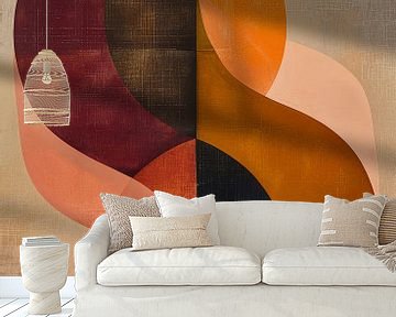 Abstract modern schilderij van Modern Collection