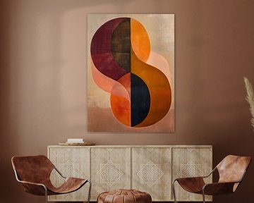 Abstract modern schilderij van Modern Collection