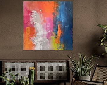 Farbige Abstraktion von TheXclusive Art