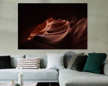 Lower Antelope Canyon View 1 van Hans van Mil