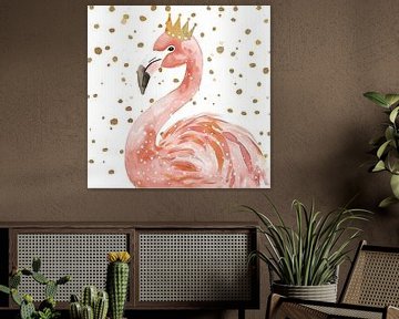 Flamingo van Poster Art Shop