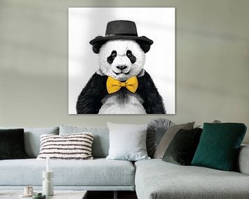 Panda-illustratie van Poster Art Shop