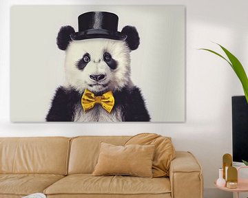 Panda-illustratie van Poster Art Shop