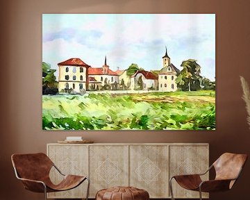 Eiland Mainau, motief 2 van zam art