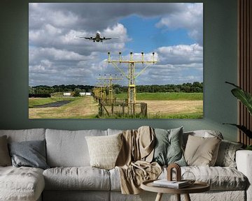 Schiphol landingsbaan en lichten van Richard Wareham