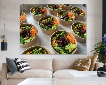 Food art poké lover! by Navisa Naipal