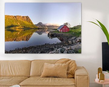 Lofoten at Midsummer Night by swc07