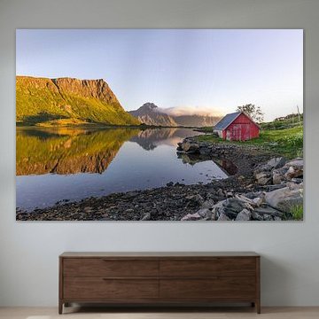 Lofoten at Midsummer Night