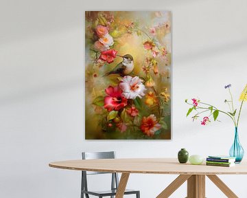 A Floral Embrace van Preet Lambon