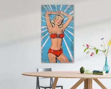vrouwelijk portret van Egon Zitter