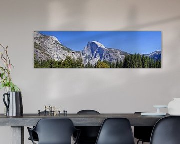 YOSEMITE VALLEY Panorama uitzicht vanaf Half Dome