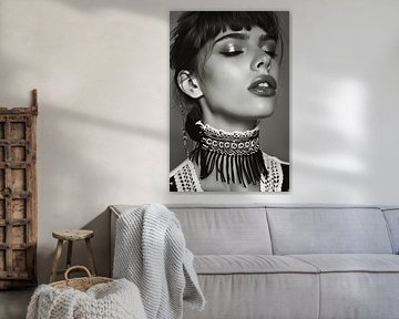 modeportret vrouw