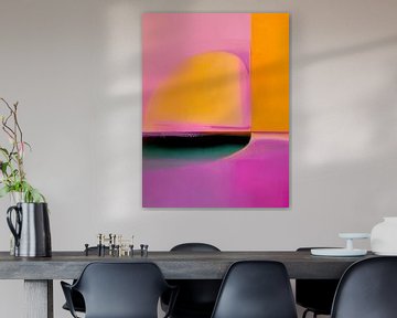 Neon, modern en abstract van Studio Allee