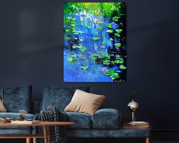 Waterlelies van pol ledent