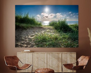 Bloemendaal aan zee duinovergang van Bill hobbyfotografie