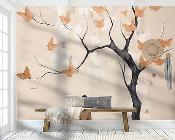 Japandi, Butterfly Tree IV
